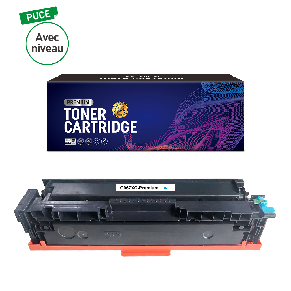 TONER COMPATIBLE CANON 067C
