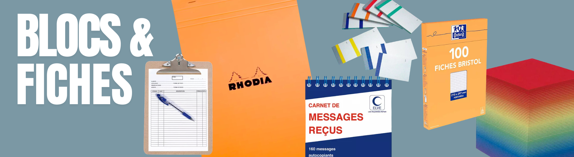 Blocs & fiches