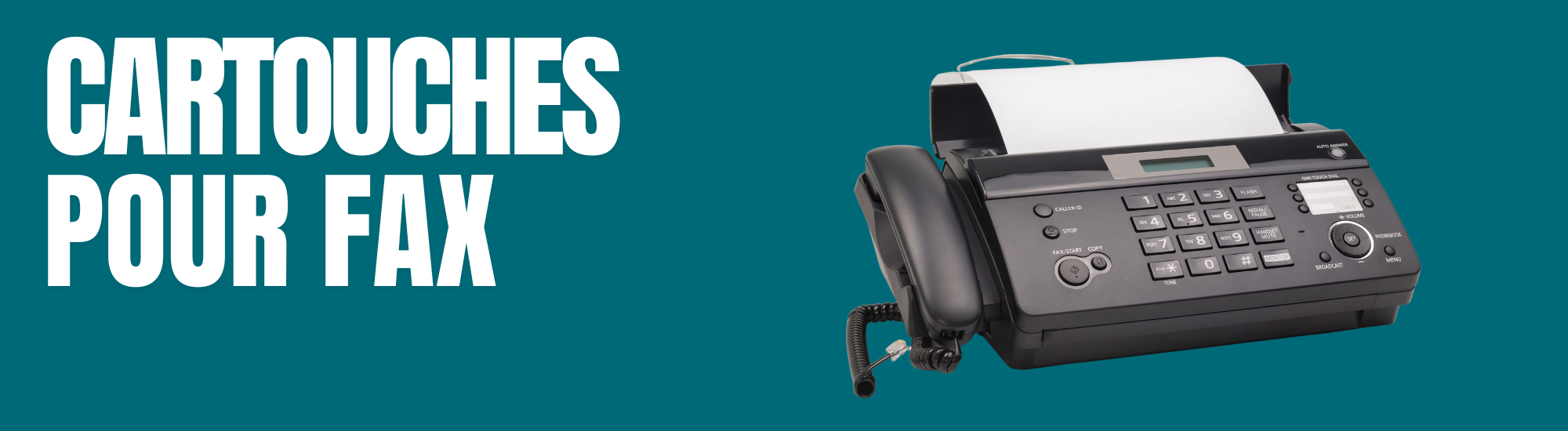 Cartouches pour fax