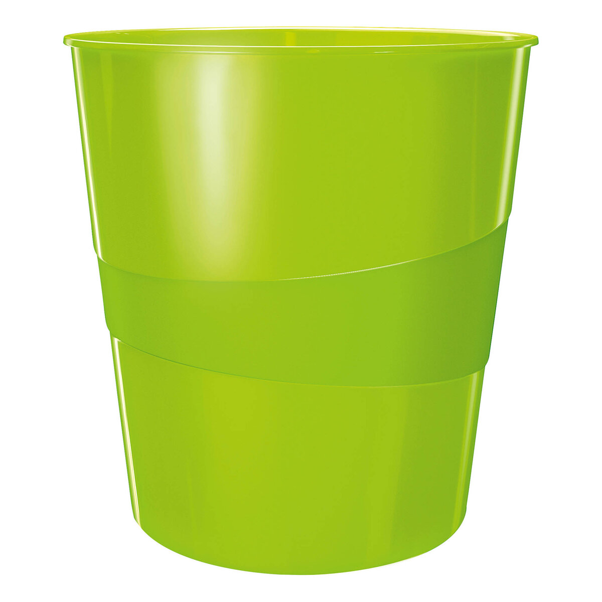 LEITZ CORBEILLE A PAPIER WOW VERT