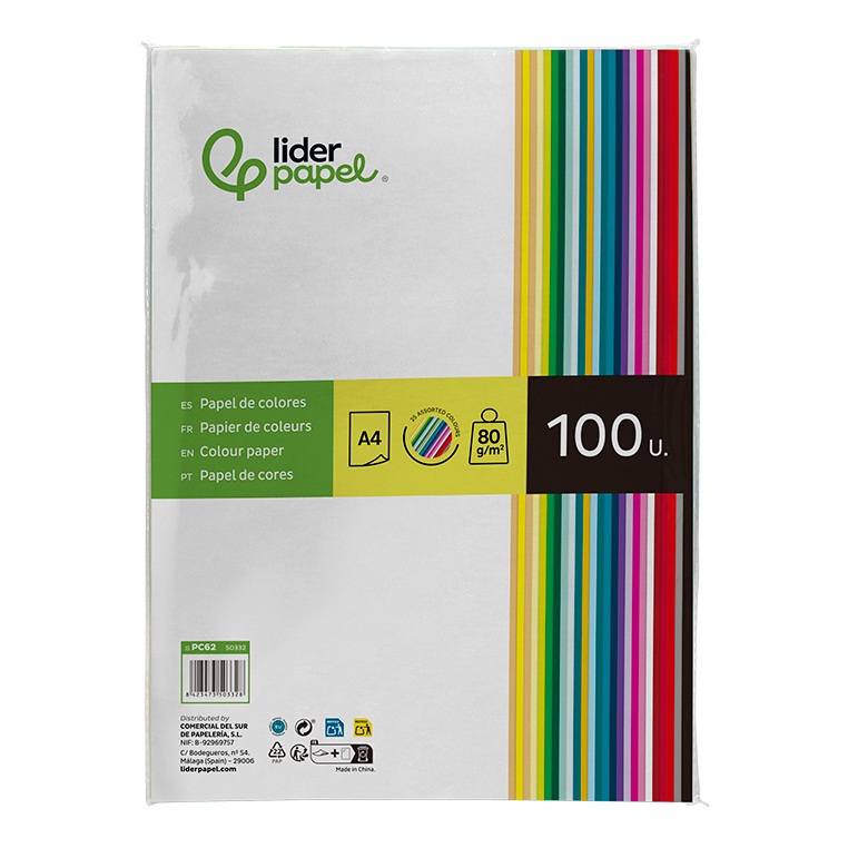 PAPIER COULEUR A4 50332