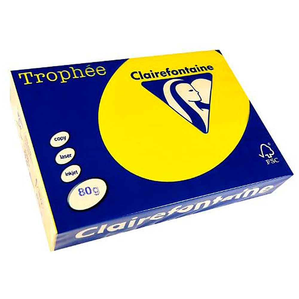 PAPIER CLAIREFONTAINE TROPHEE A3 PASTEL 22988
