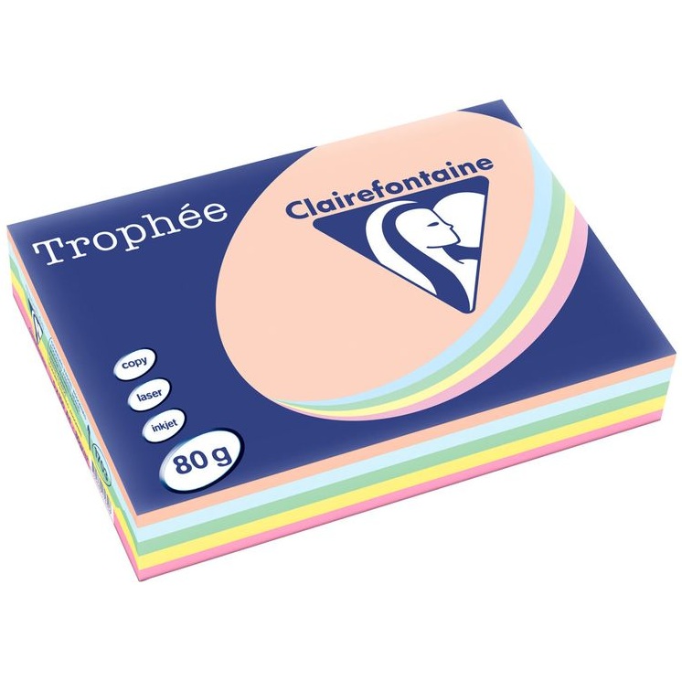 PAPIER CLAIREFONTAINE TROPHEE A3 PASTEL 24904
