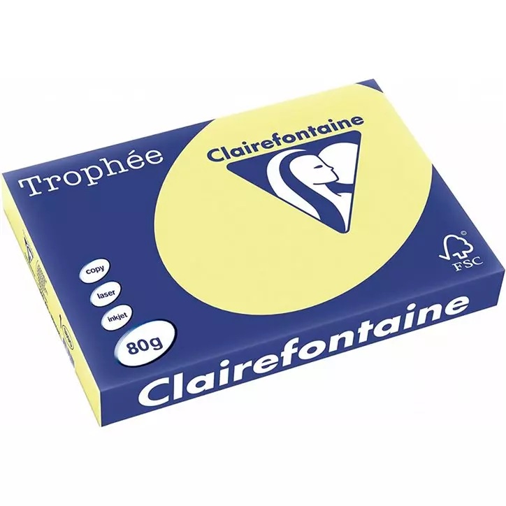 PAPIER CLAIREFONTAINE TROPHEE A3 VIVE 30946