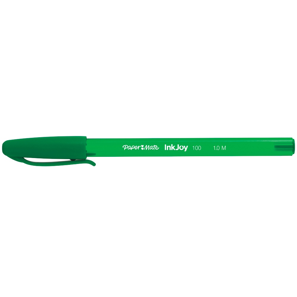 Stylo bille Paper Mate InkJoy 100 encre verte