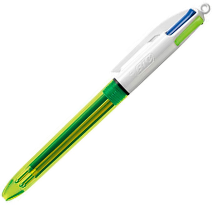 BIC STYLO BILLE 4 COULEURS 49009