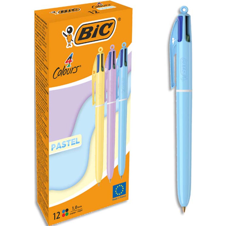 BIC STYLO BILLE 4 COULEURS 606626