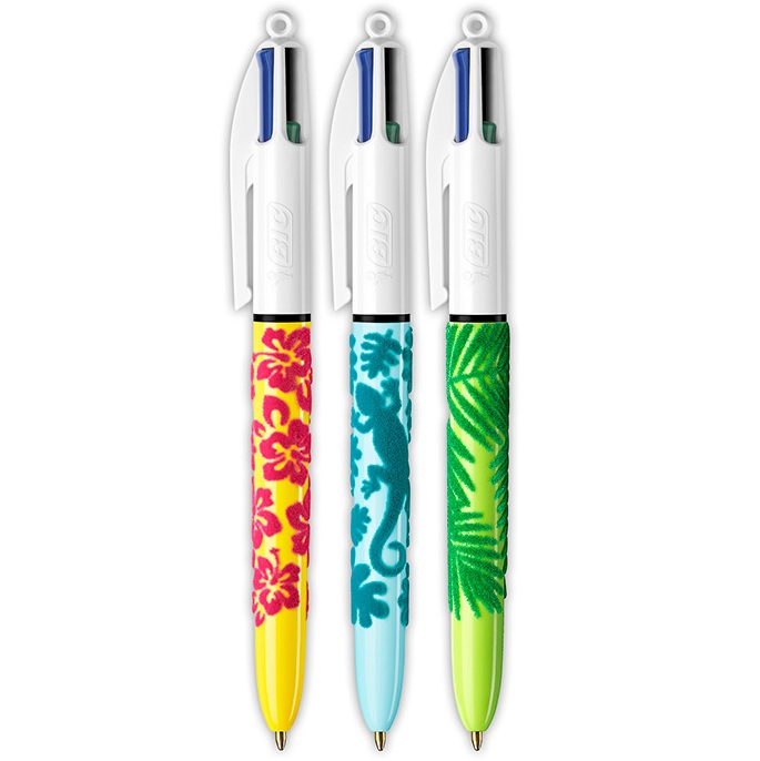 BIC STYLO BILLE 4 COULEURS 78674