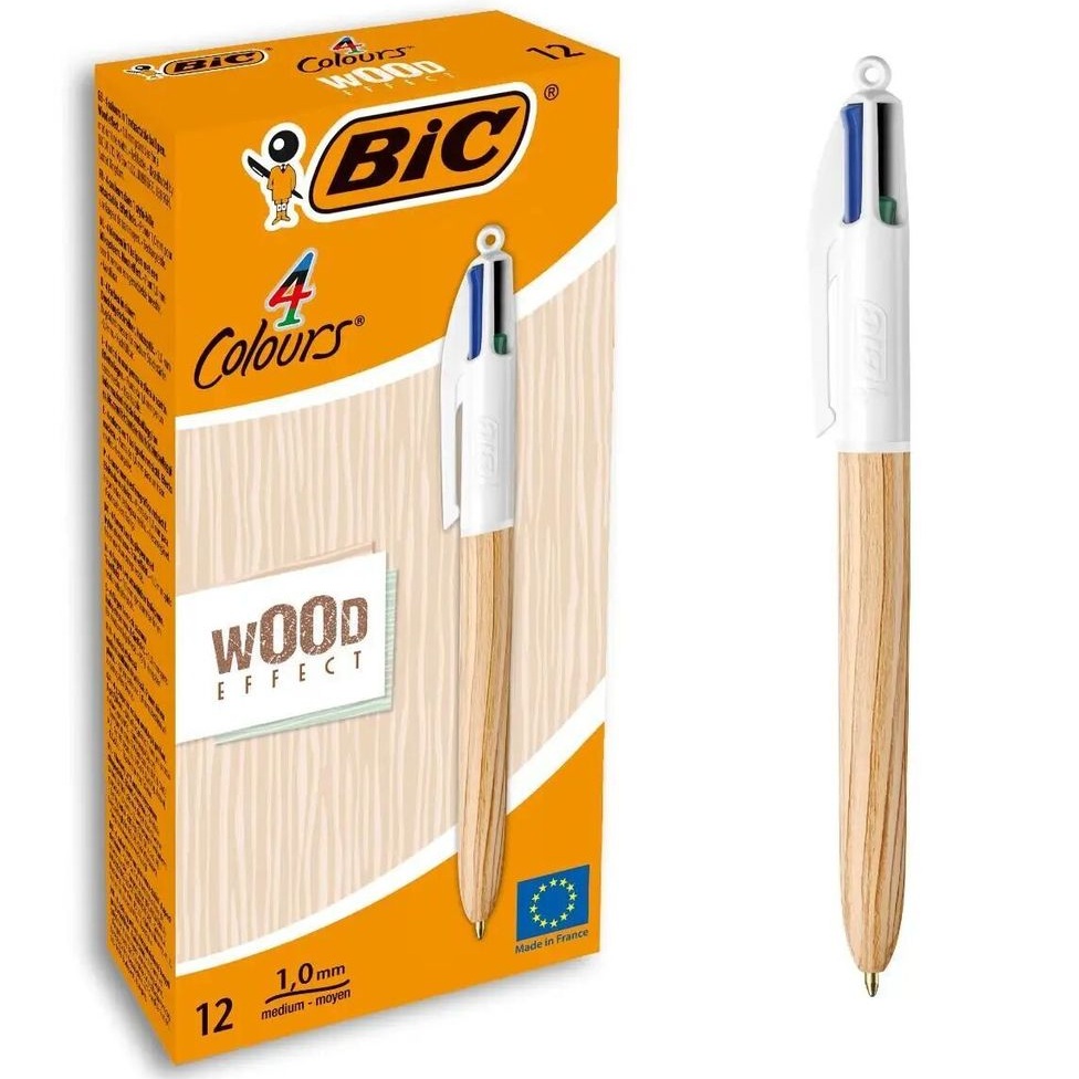 BIC STYLO BILLE 4 COULEURS 168497