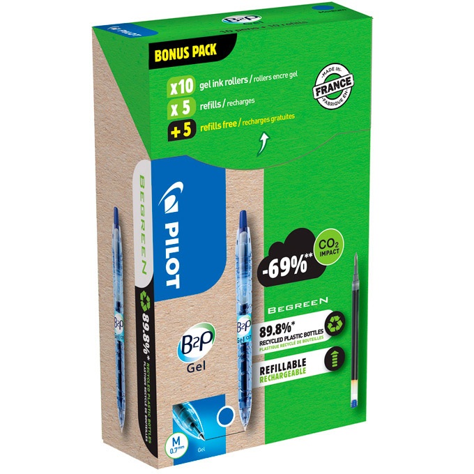 PILOT STYLO BILLE B2P GEL 158254