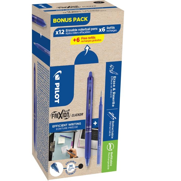 PILOT STYLO BILLE FRIXION BALL CLICKER 161060