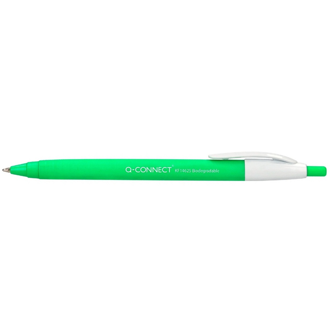 Q-CONNECT STYLO BILLE BIODEGRADABLE 155272