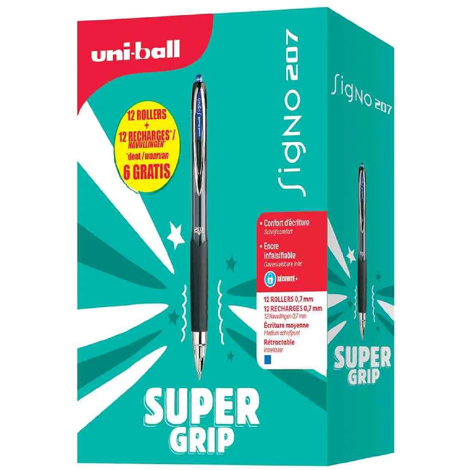 UNI-BALL STYLO ROLLER SIGNE 207 165360
