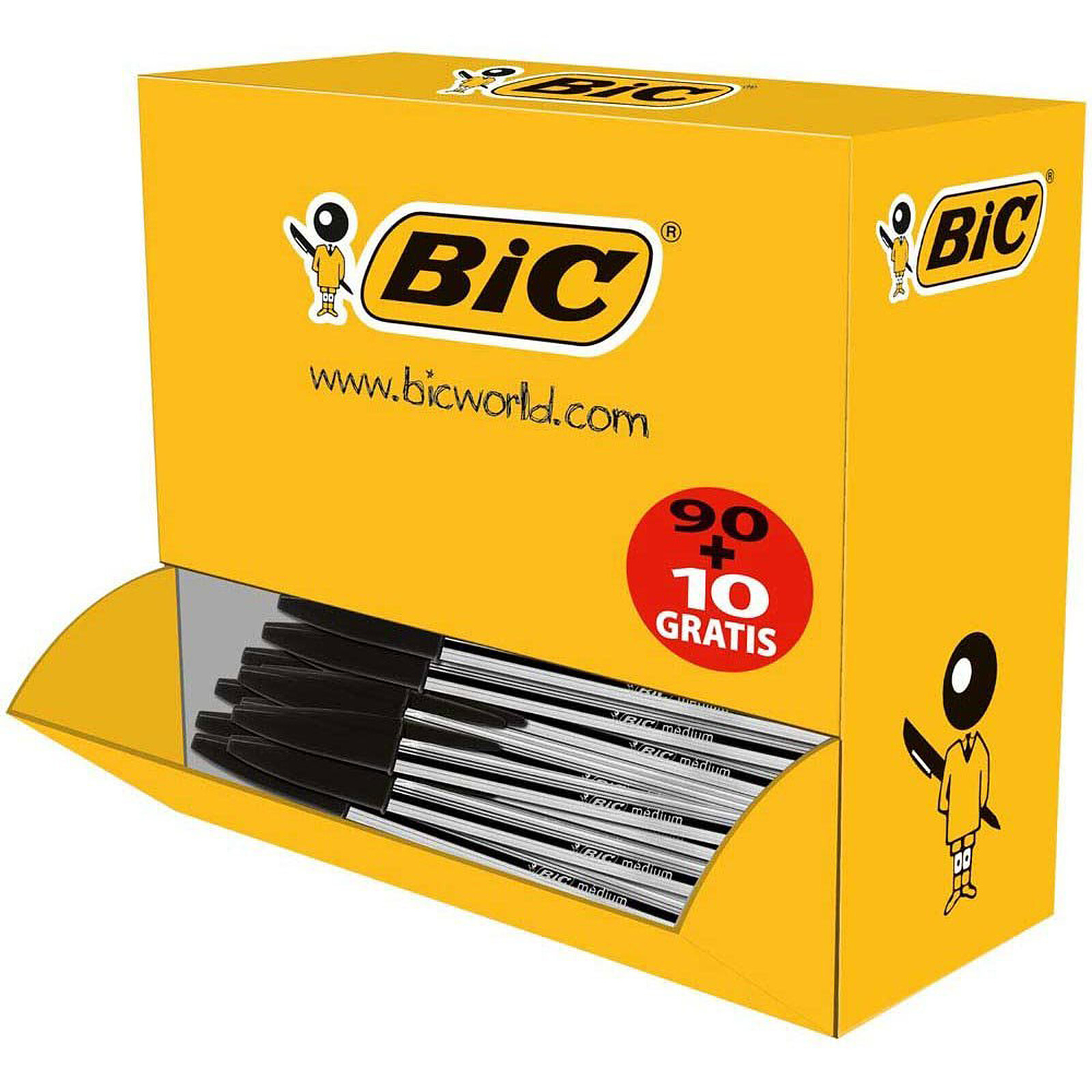 BIC STYLO BILLE CRISTAL 39966