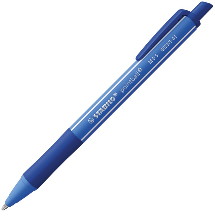 STABILO STYLO BILLE POINTBALL COLORFUL 172672