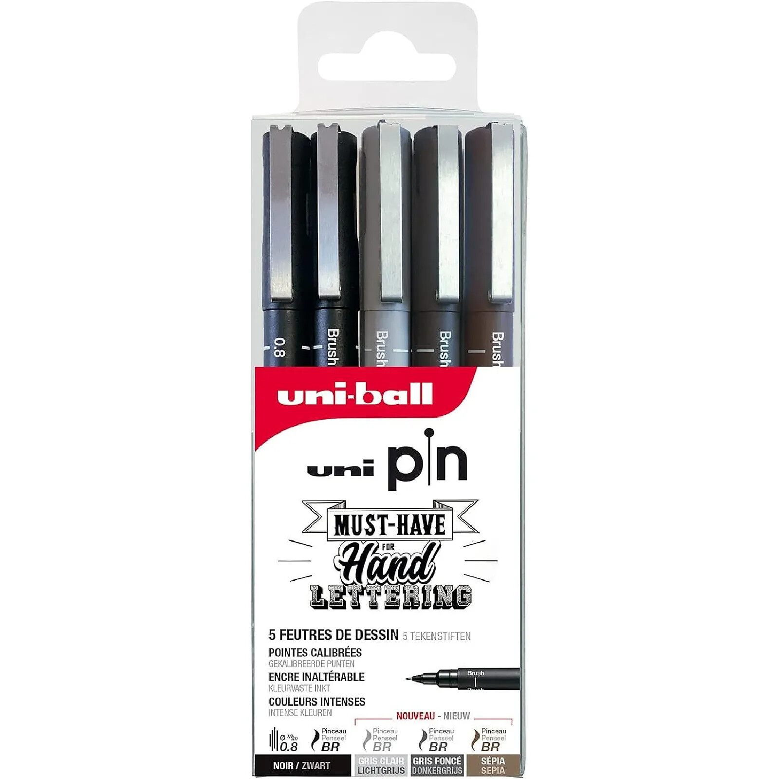 UNI BALL STYLO FEUTRE TECHNIQUE 165379