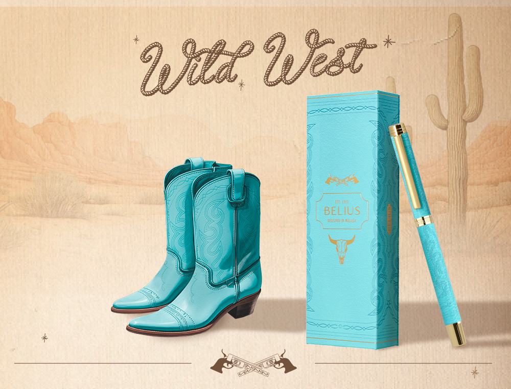 BELIUS WILD WEST STYLO ROLLER 171503.2