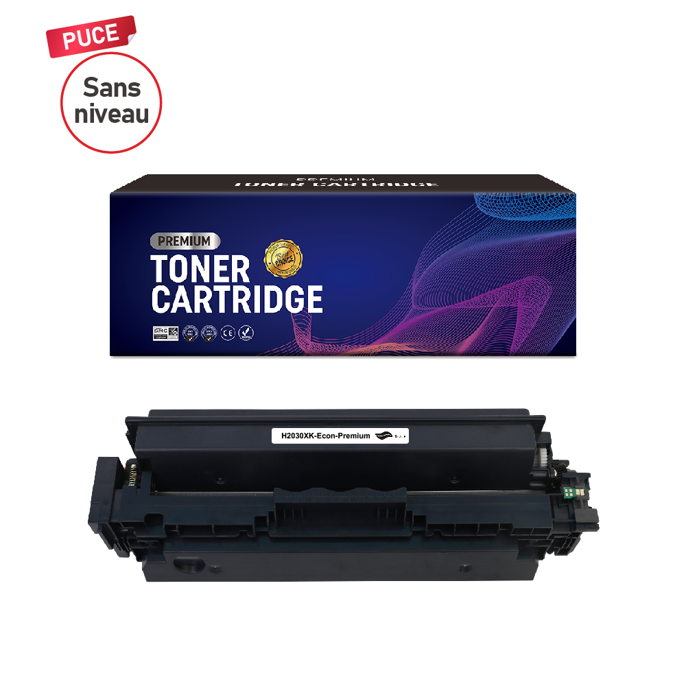 TONER COMPATIBLE PREMIUM 415X 7500 PAGES SANS PUCE DE NIVEAU NOIR