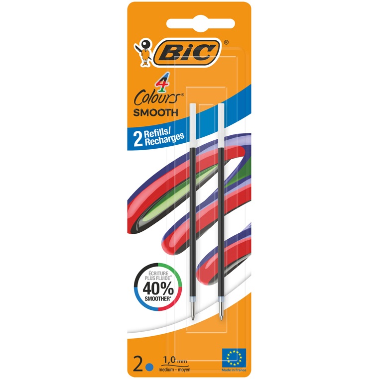 BIC RECHARGE 4 COULEURS 170598