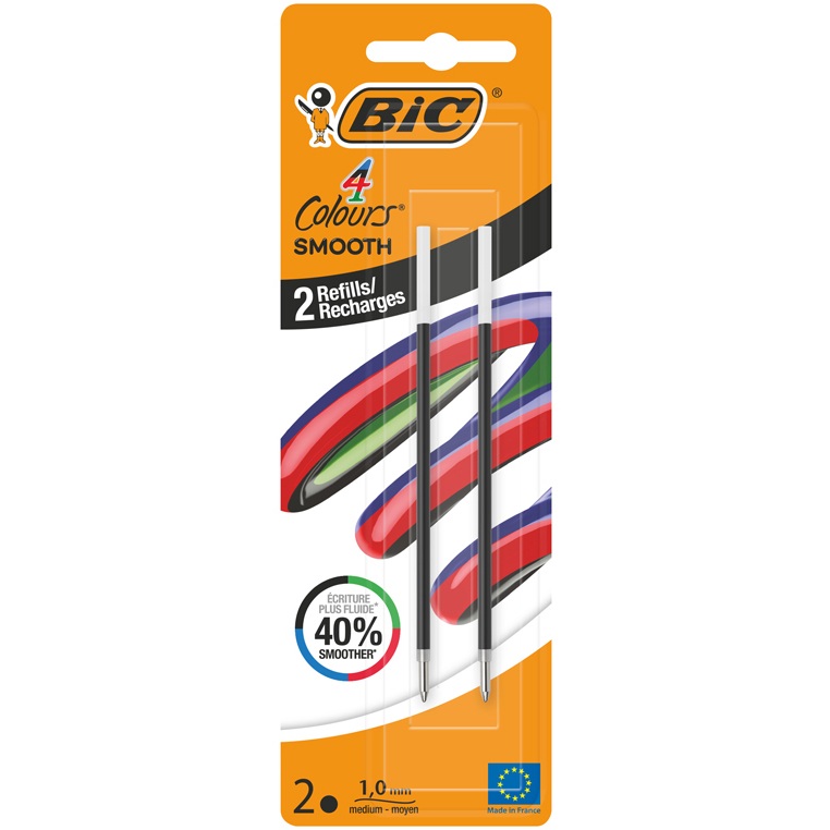 BIC RECHARGE 4 COULEURS 170599