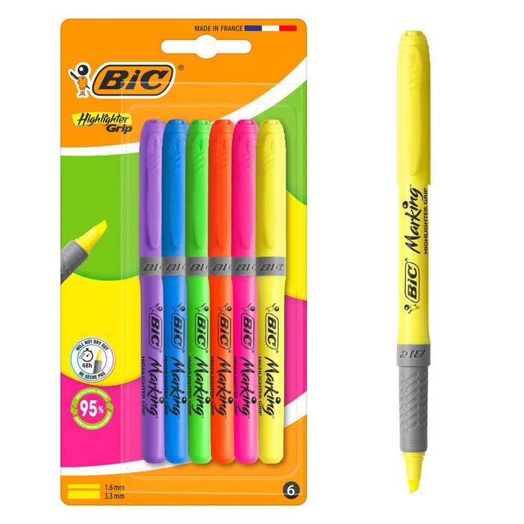 BIC SURGLIGNEUR GRIP 172595
