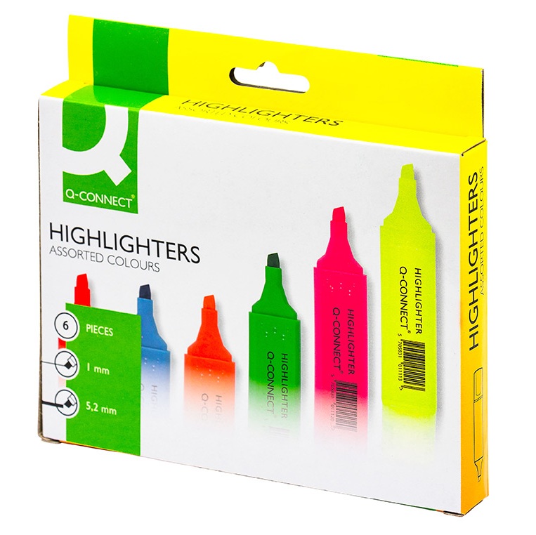 Q-CONNECT HIGHLIGHTER 39717