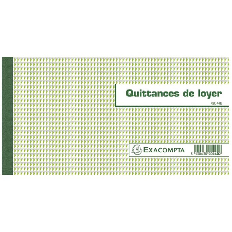 EXACOMPTA QUITTANCES DE LOYER 46269