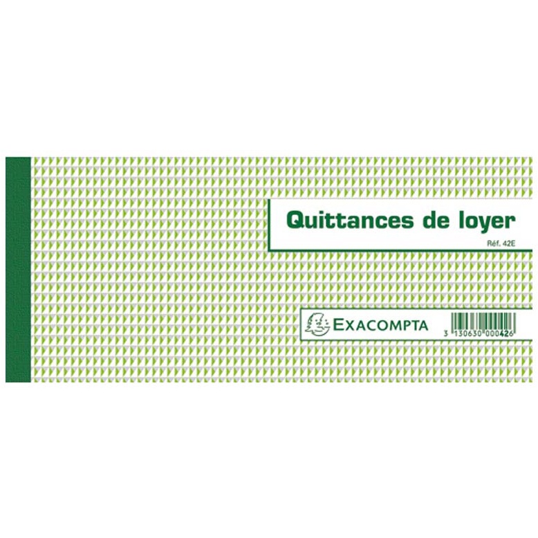 EXACOMPTA QUITTANCES DE LOYER 46270