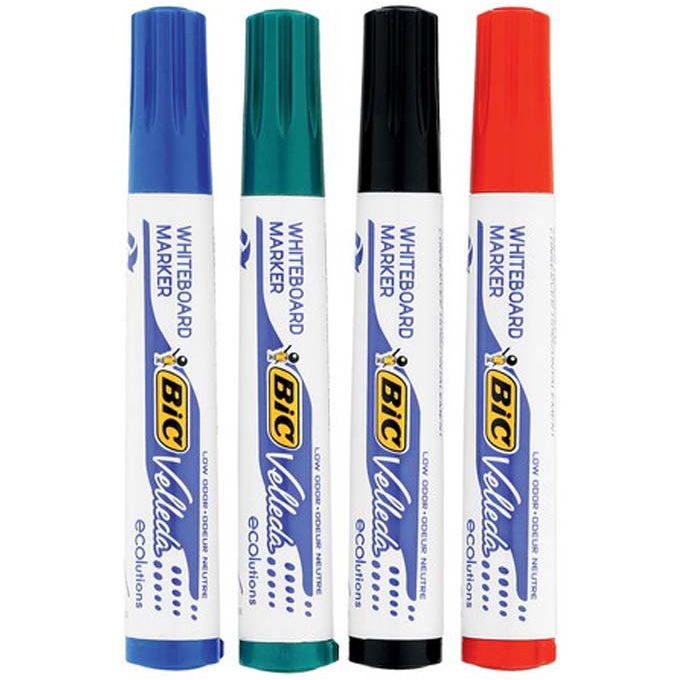 BIC VELLEDA MARQUEUR EFFACABLE 1701 38835