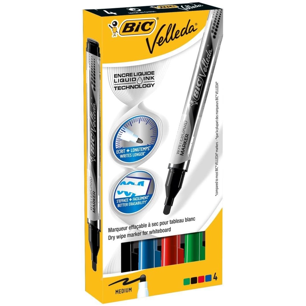 BIC VELLEDA MARQUEUR EFFACABLE POCKET 40969