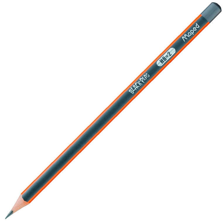 MAPED CRAYON A PAPIER BLACK PEPS 166529