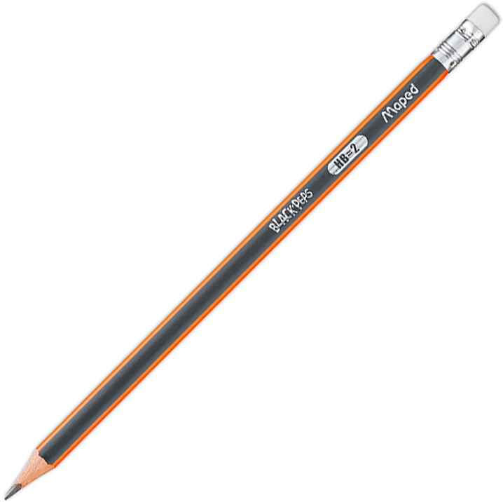 MAPED CRAYON A PAPIER BLACK PEPS 166530