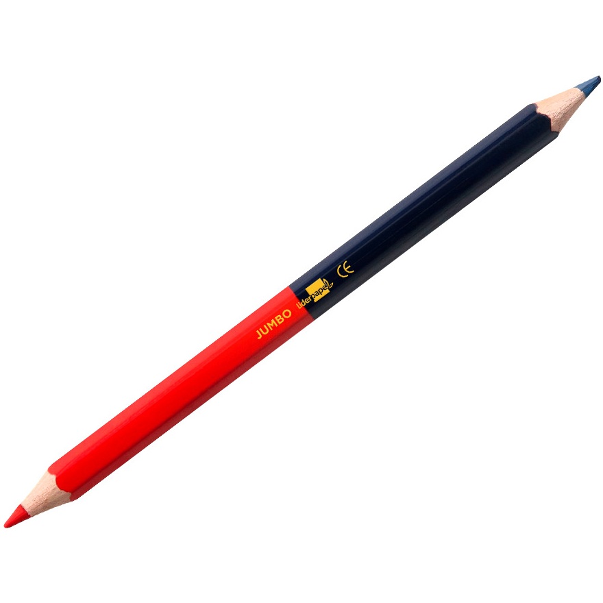 LIDERPAPEL CRAYON A PAPIER BICOLORE 54953