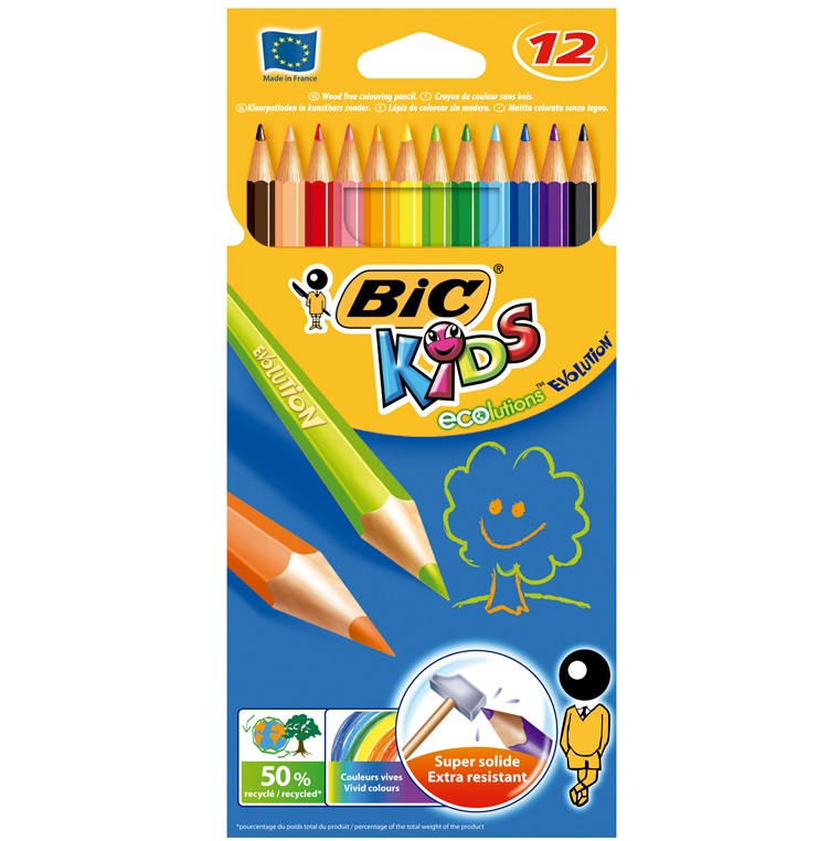 BIC CRAYON DE COULEURS EVOLUTION 38851