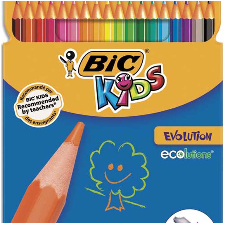 BIC CRAYON DE COULEURS EVOLUTION 01606