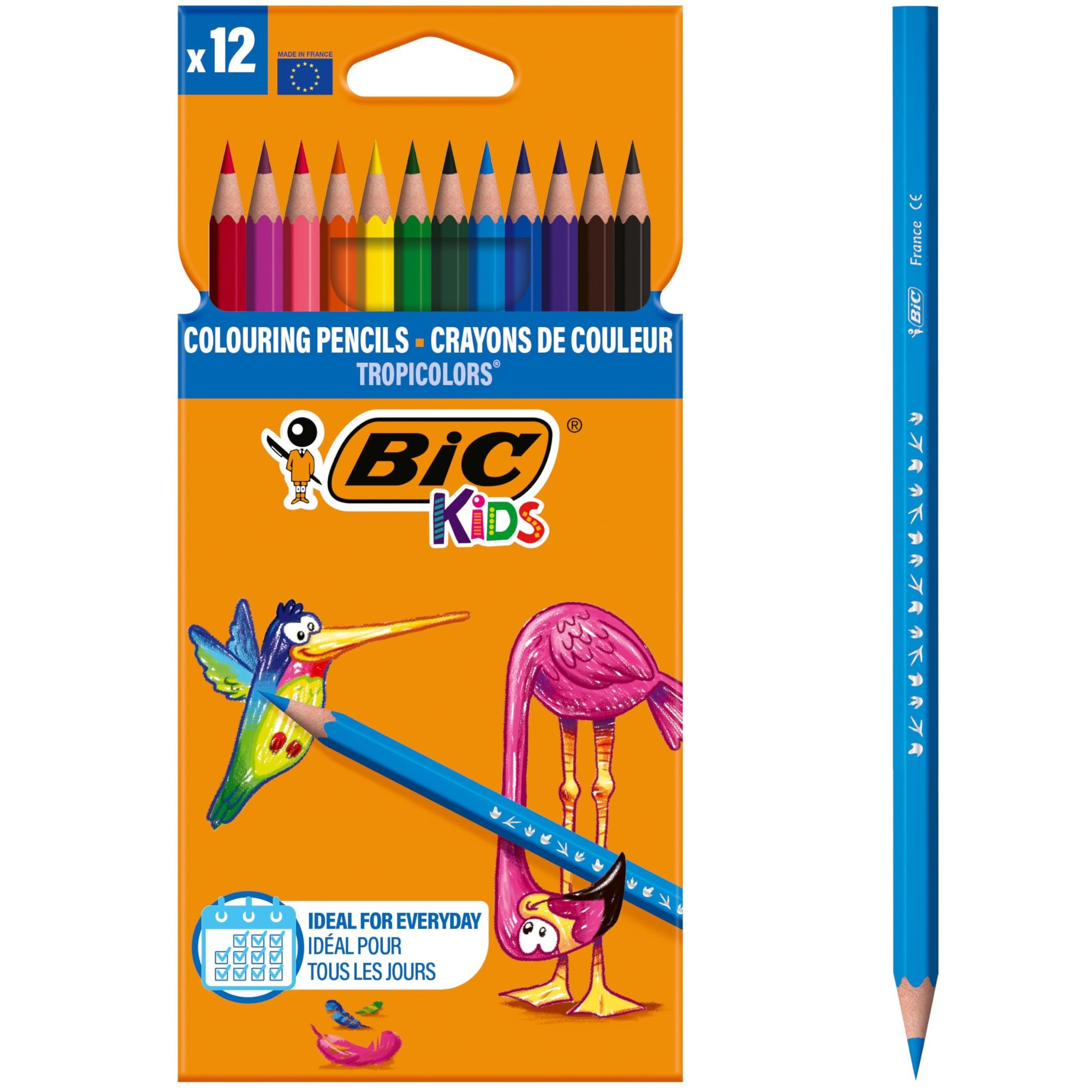BIC CRAYON DE COULEURS TROPICOLORS 2 47467