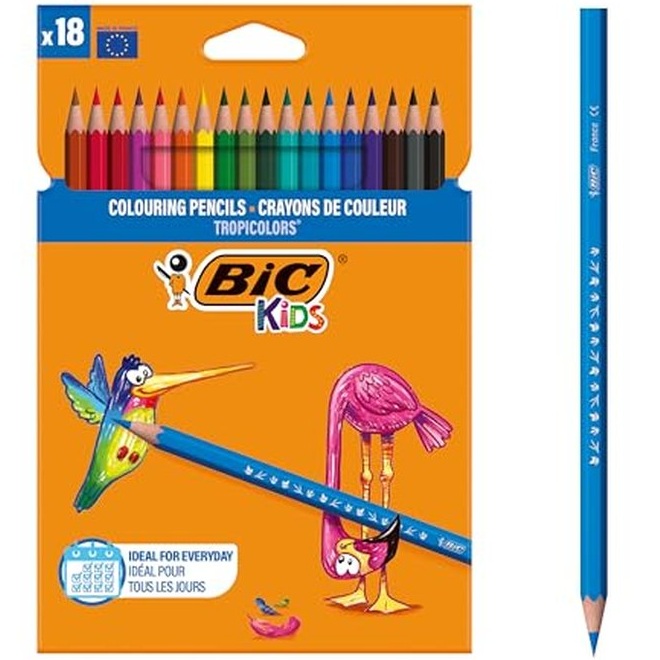 BIC CRAYON DE COULEURS TROPICOLORS 2 01607