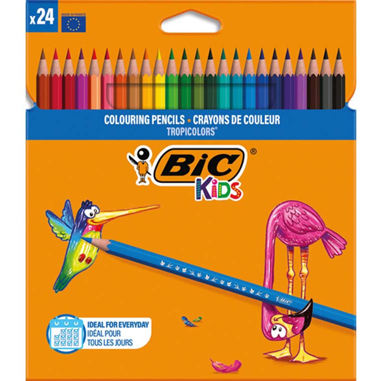 BIC CRAYON DE COULEURS TROPICOLORS 2 47468