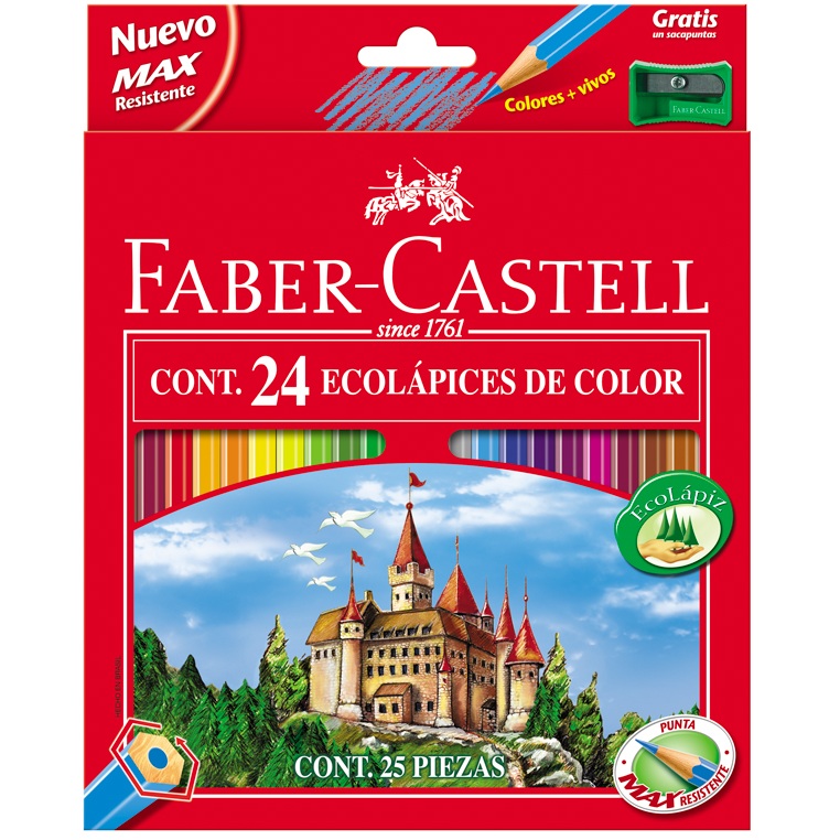 FABER-CASTELL CRAYONS DE COULEUR CASTLE 78935