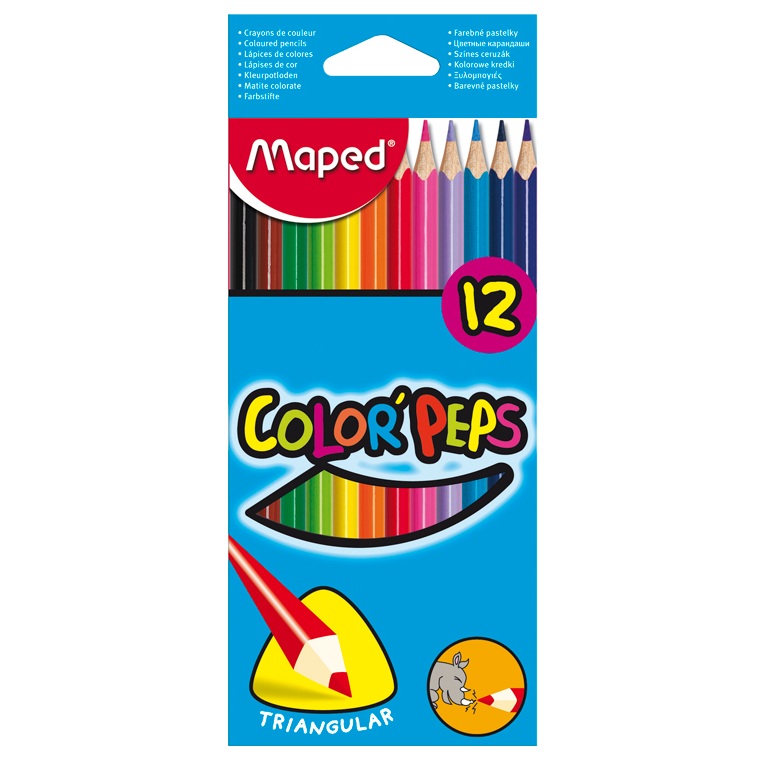 MAPED CRAYONS COLOR PEPS STAR 35987