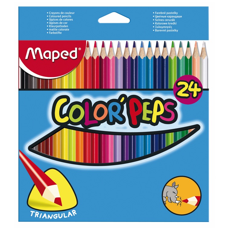 MAPED CRAYONS COLOR PEPS STAR 407383