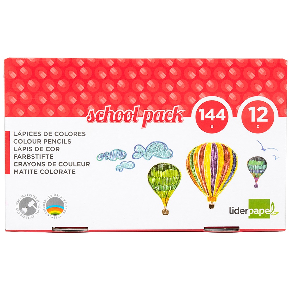 LIDERPAPEL CRAYONS DE COULEURS 06183