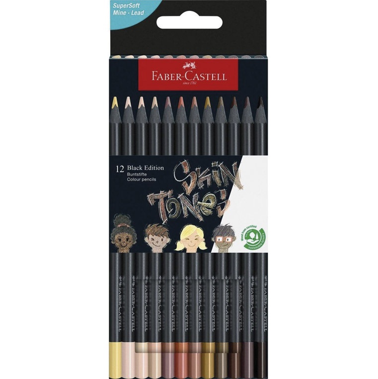 FABER-CASTELL CRAYONS DE COULEUR BLACK EDITION 171939