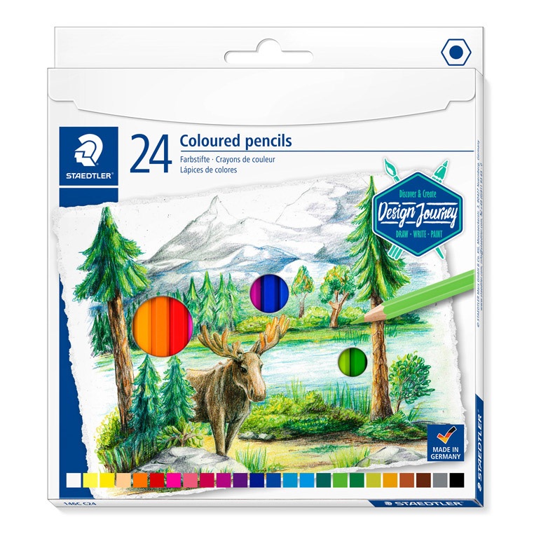 STAEDTLER CRAYONS DE COULEUR 146C DESIGN JOURNEY 162076