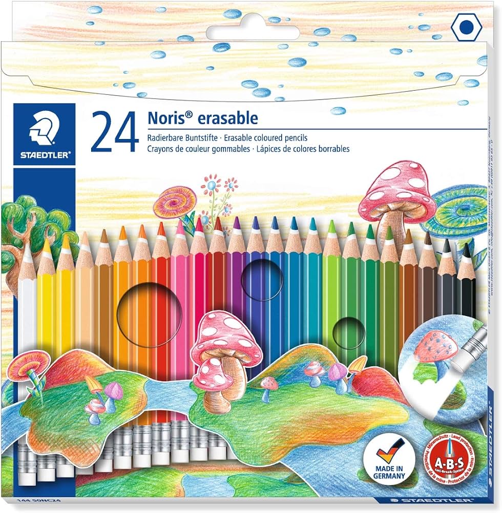STAEDTLER CRAYONS AQUARELLABLES NORIS CLUB 37747