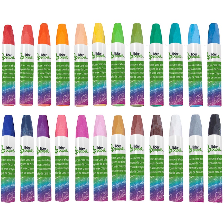 LIDERPAPEL CRAYONS DE CIRE 936169