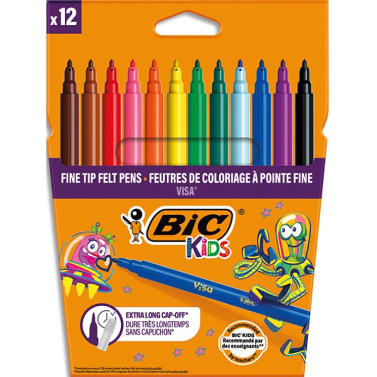 BIC KIDS FEUTRE DE COLORIAGE VISA 39545
