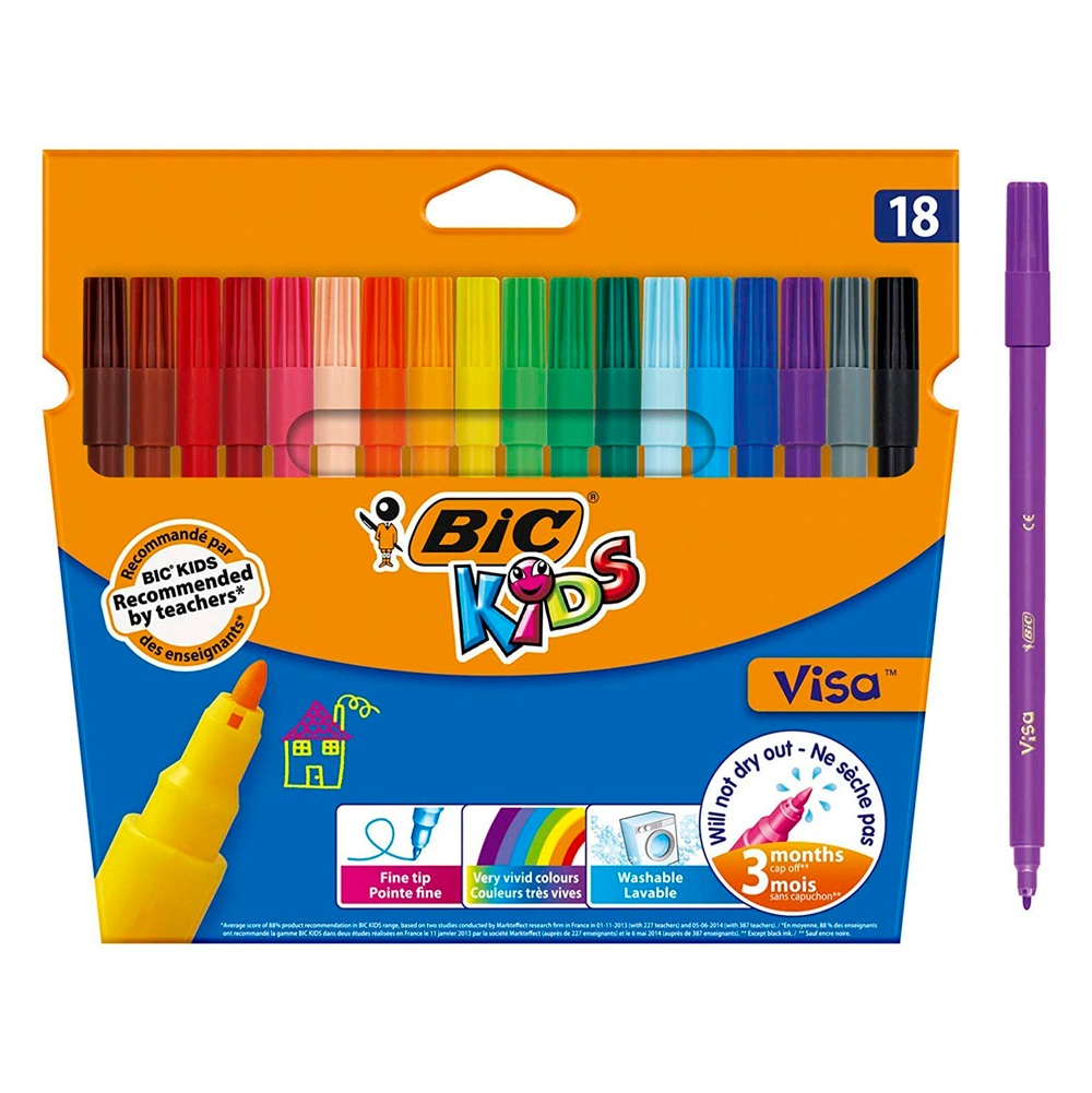 BIC KIDS FEUTRE DE COLORIAGE VISA 41601