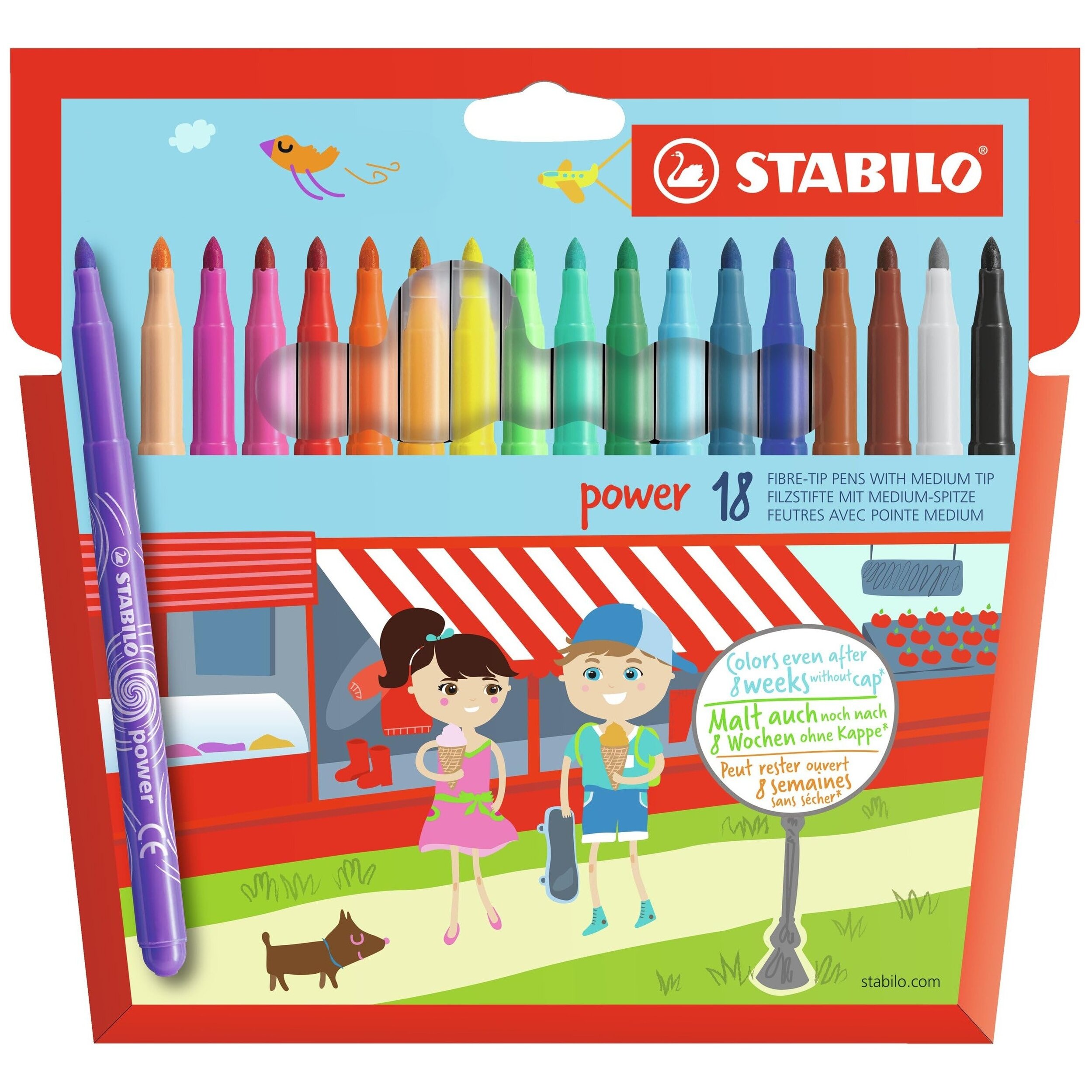 STABILO FEUTRE DE COLORIAGE POWER 37900