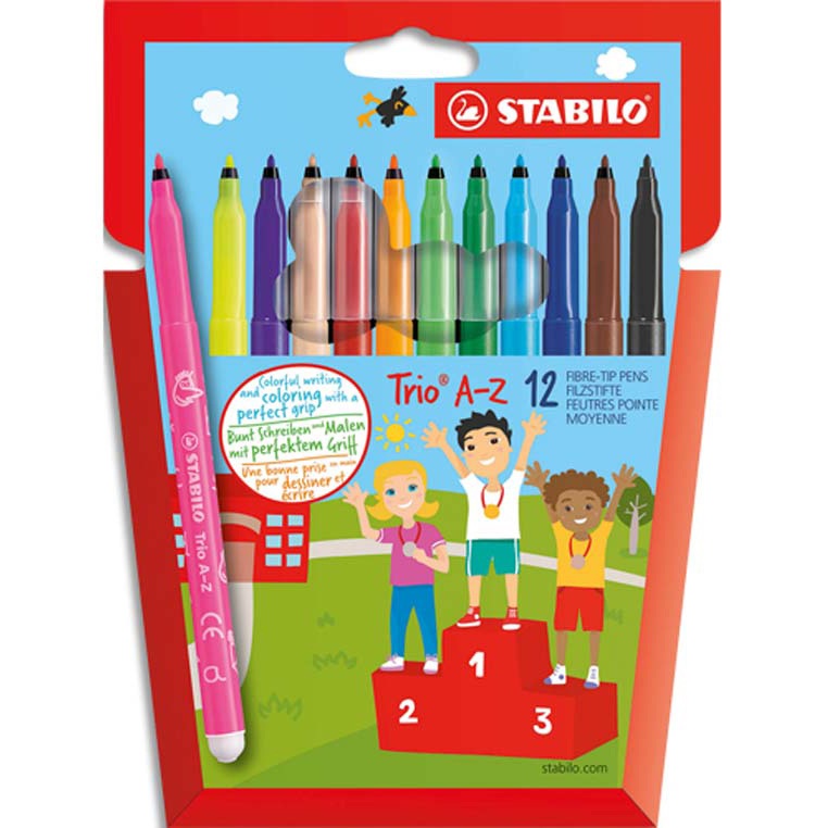 STABILO FEUTRE DE COLORIAGE TROP AZ 39599